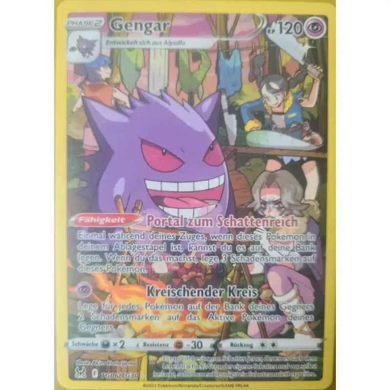 Pokemon Karte Gengar TG06/TG30 Verlorener Ursprung - 1