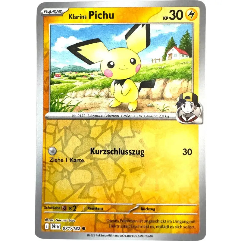 Pokemon Klarins Pichu 071/182 kaufen – Ewige Rivalen Deutsch - 1