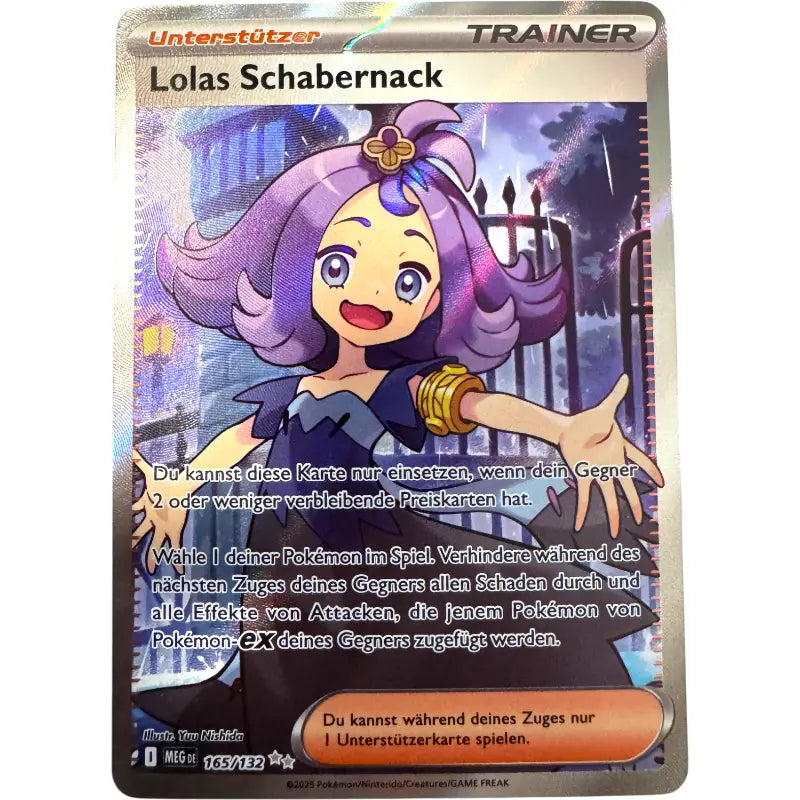 Pokemon Lolas Schabernack MEG-DE165/132 kaufen – Secret Rare Deutsch - TradingToys.de 1
