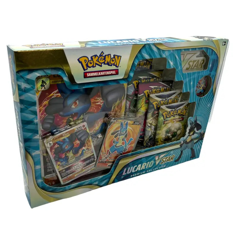 Pokemon Lucario VStar Kollektion + XXL Karte - TradingToys.de 1