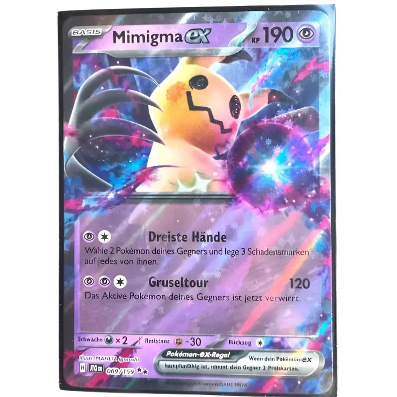 Pokemon Mimigma ex 069/159 kaufen – Reisegefährten Deutsch - TradingToys.de 1