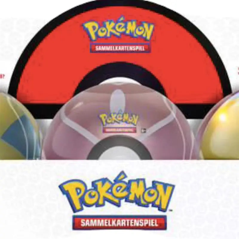 Pokemon PKM Pokeball Booster Pack Karten Tin Frühjahr 2022 - 2