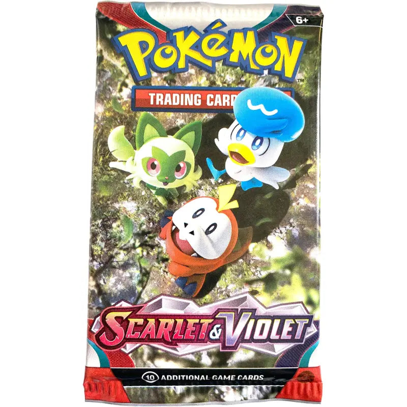 Pokemon Scarlet & Violet Booster Pack kaufen – 10 Karten Englisch - TradingToys.de 5