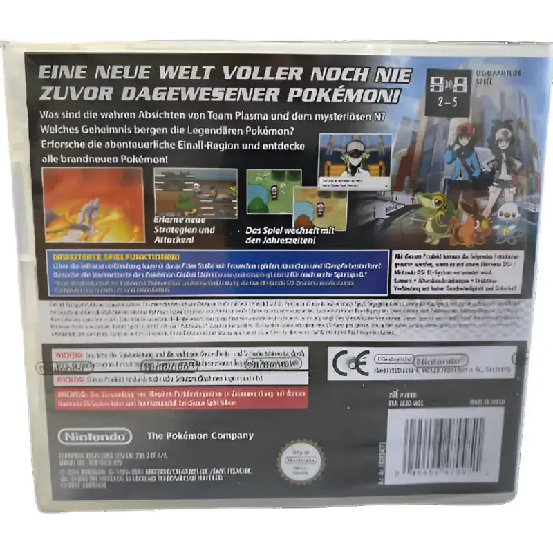 Pokemon Schwarze Edition DS NEU versiegelt - 2