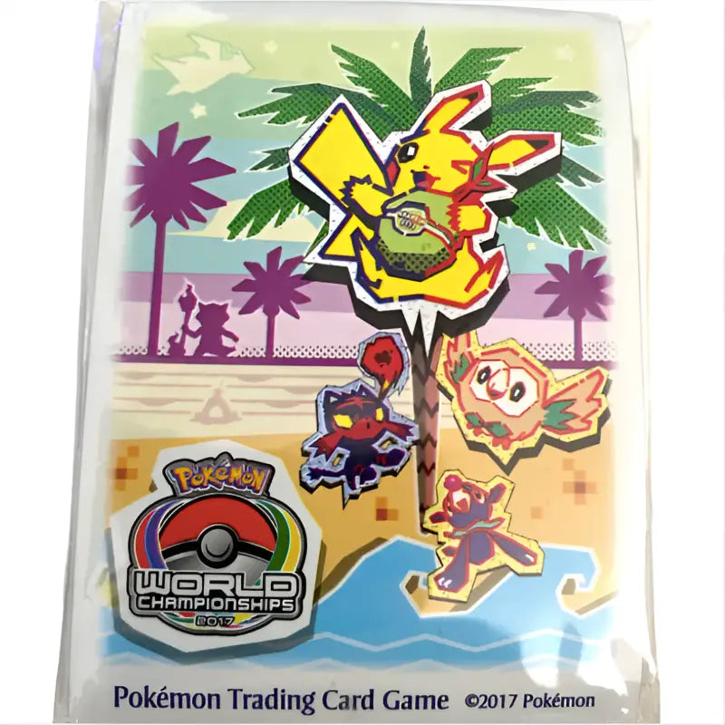 pokemon world championships 2017 cards Pokemon Weltmeisterschaft 2017 Sleeve Pikachu kaufen – World Championships
