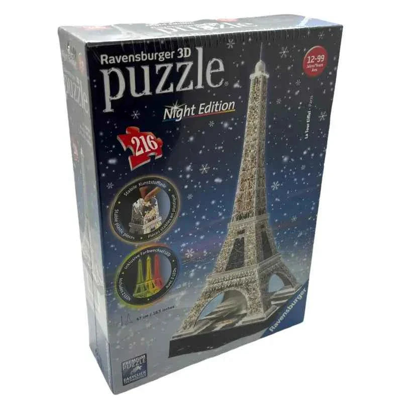 Ravensburger 3D Puzzle Eiffelturm Night Edition - 1