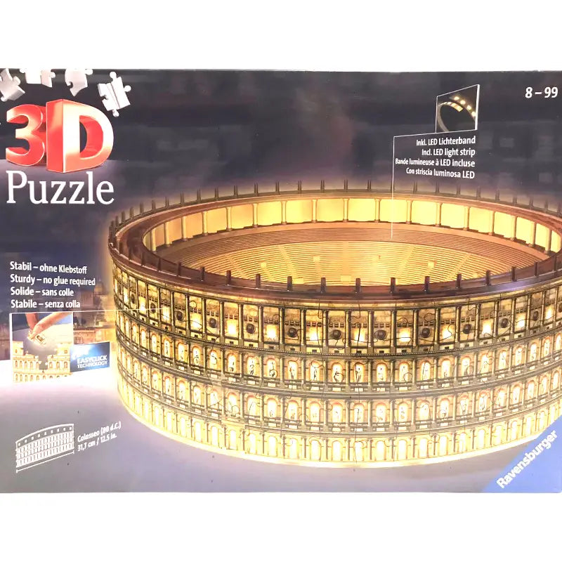Ravensburger 3D Puzzle Kolosseum Night Edition - TradingToys.de 1