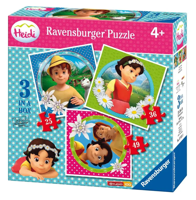 Ravensburger Heidi Puzzle - 3 Kinderpuzzle - 1