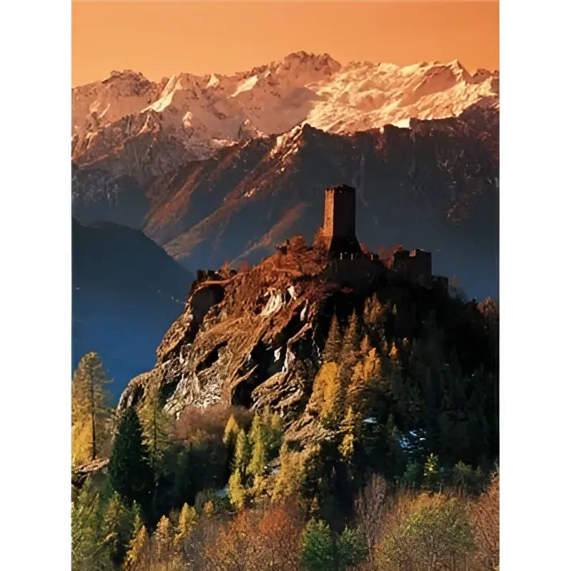 Ravensburger Puzzle 14469 Italien Castello Graines - 1
