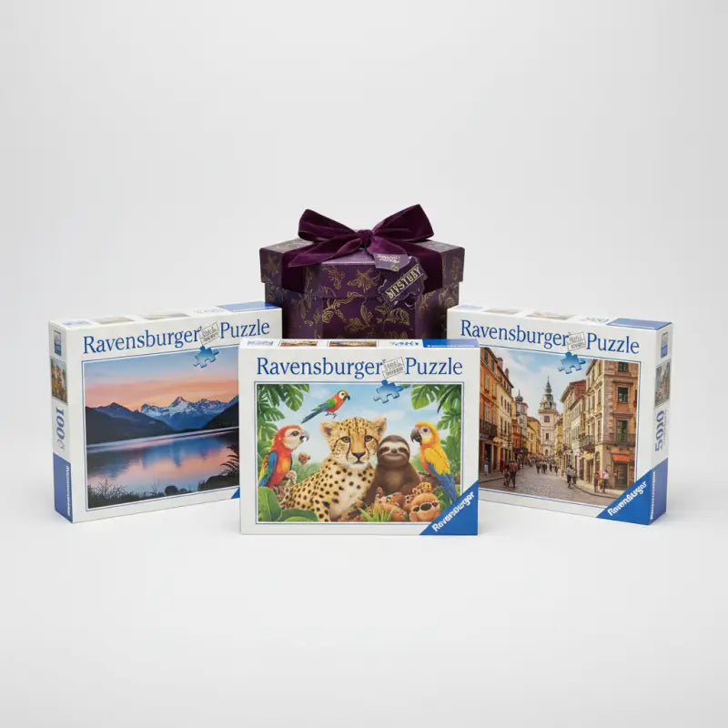 Ravensburger Puzzle Mystery Box – 3 Puzzles Bundle zum Sparpreis - 1