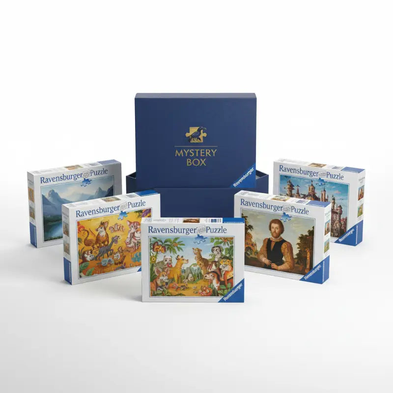 Ravensburger Puzzle Mystery Box – 5 Puzzles Bundles zum Sparpreis - 1