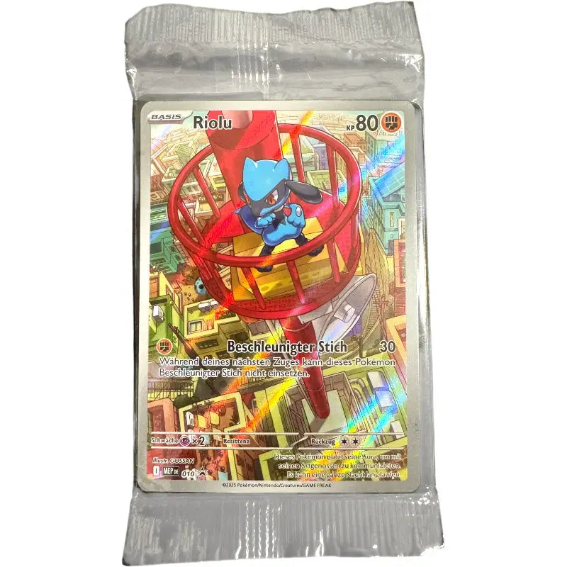 Riolu MEP DE010 Pokemon Promo Karte kaufen - TradingToys.de 1