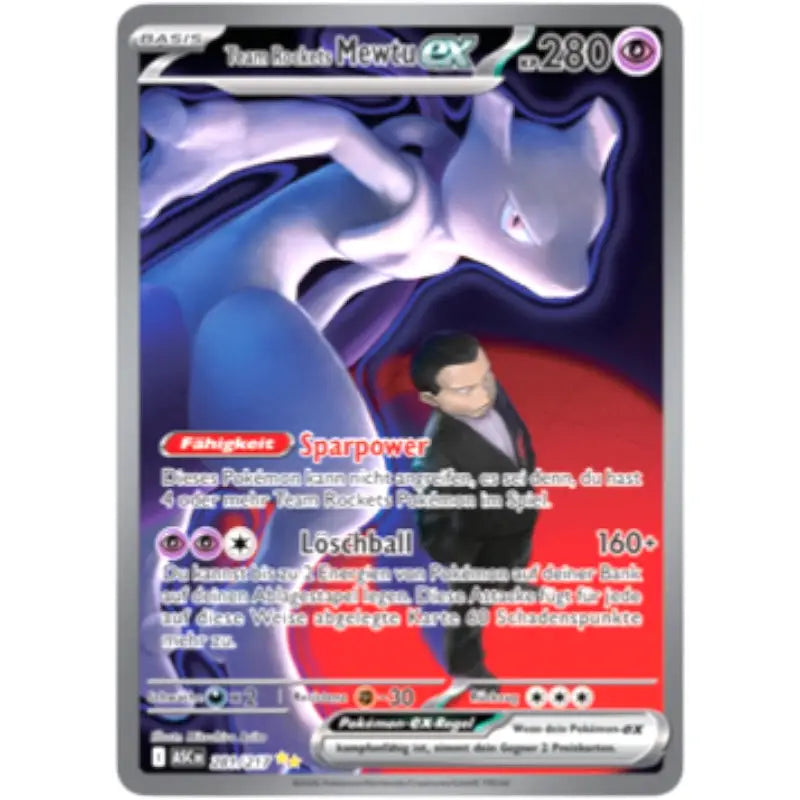 Team Rockets Mewtu ex ASC DE 281/217 Erhabene Helden kaufen - 1