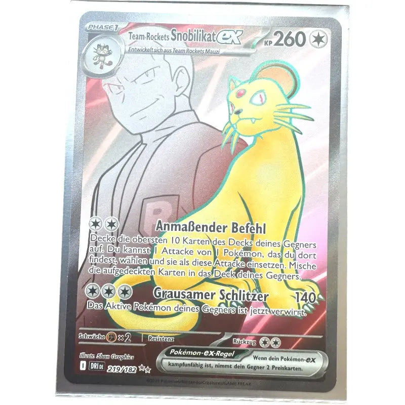 Team Rockets Snobilikat Ex 219/182 kaufen – Ewige Rivalen Full Art - 1