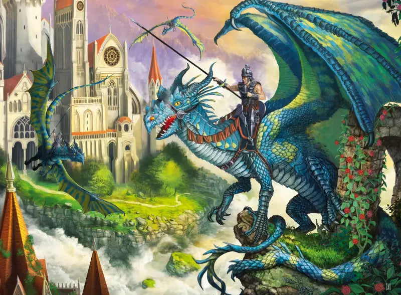 XXL Puzzle Drachen 100 Teile Ravensburger - 2