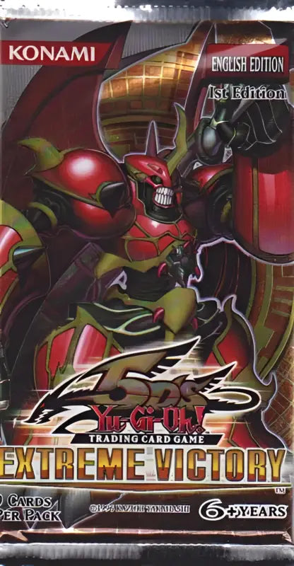 Yu-Gi-Oh Booster Pack Extreme Victory 1st Edition - 1