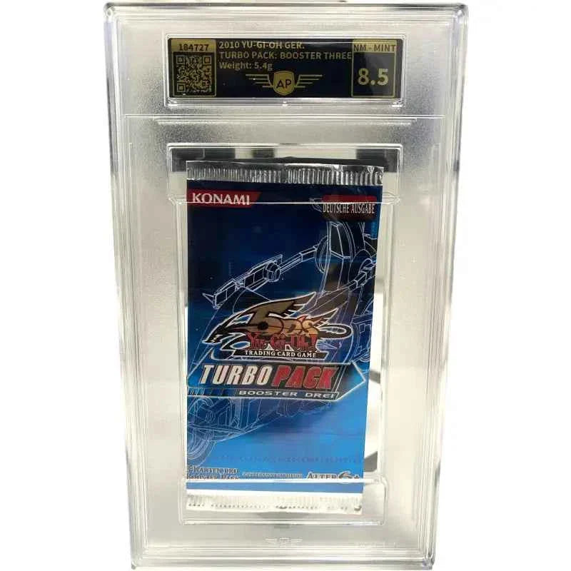 Yu Gi Oh Turbo Pack 3 gegradet 8.5 Mint 2010 - 1