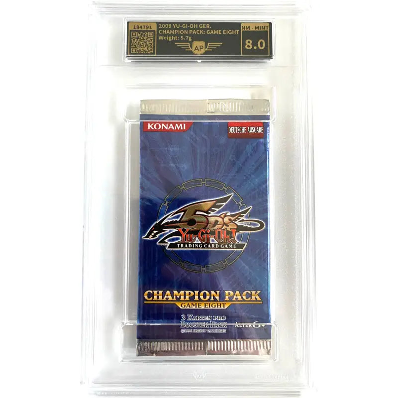 YuGiOh 5Ds Champion Pack 8 Mint 2009 gegradet - 1