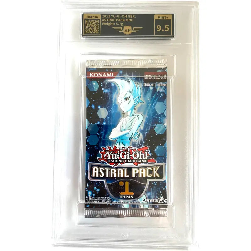YuGiOh Astral Pack Booster 9.5 Mint gegradet - 1
