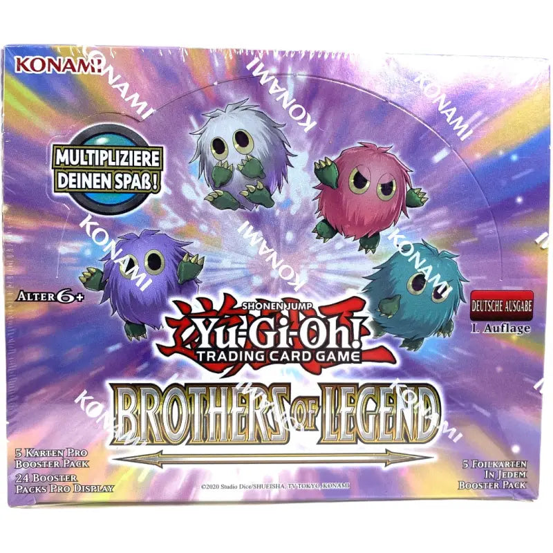 YuGiOh Brothers of Legend Booster Pack Display - 1