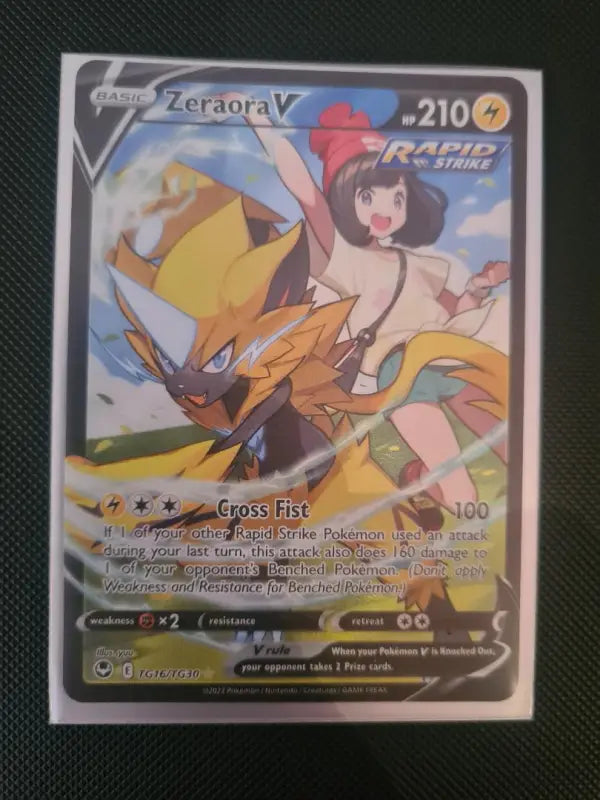 Zeraora V TG16 Silver Tempest Karte kaufen - TradingToys.de 1