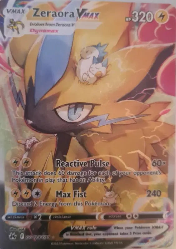Zeraora VMAX GG42 GG70 Pokémon Karte kaufen - 1