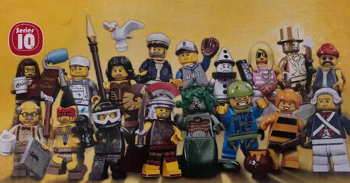 LEGO Minifiguren Serie 10 kaufen – 71001 Alle 16 Figuren + Mr. Gold
