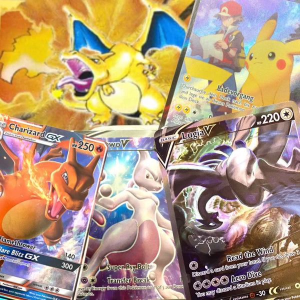 Seltene Pokemon Karten kaufen – Glurak Goldene Full Art & Alternativ