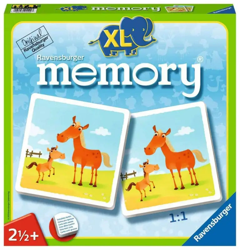 Ravensburger XL memory® Tiere 21122 – ab 2 Jahren | TradingToys - 1