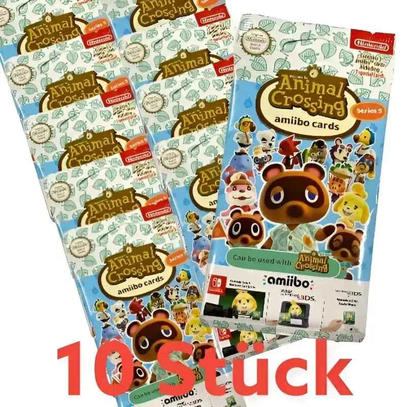 10x Amiibo Animal Crossing Booster Packs 🔥 Serie 5 - 1