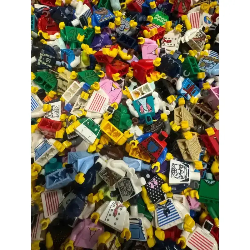 10x Lego Minifiguren - Torso für Figuren - 2