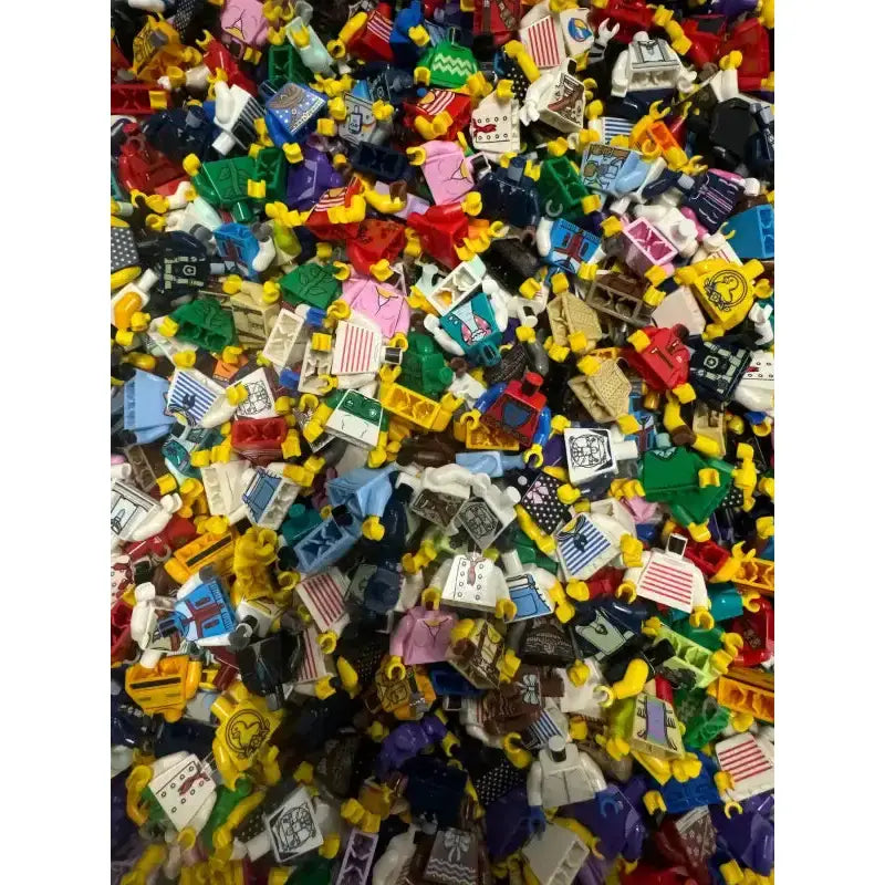 10x Lego Minifiguren - Torso für Figuren - 3