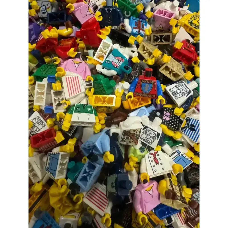 10x Lego Minifiguren - Torso für Figuren - 1