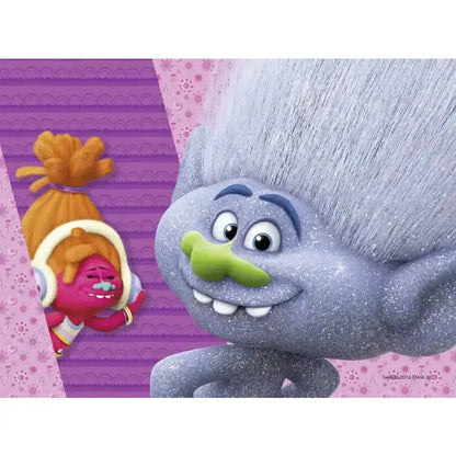 6864 Ravensburger Kreuzform Trolle 4 in Einer Box Puzzle