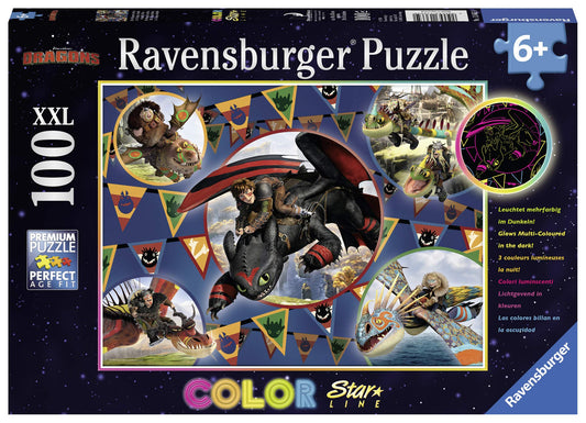 Ravensburger 13665 - Die Wikinger von Berk - Dragons Kinderpuzzle
