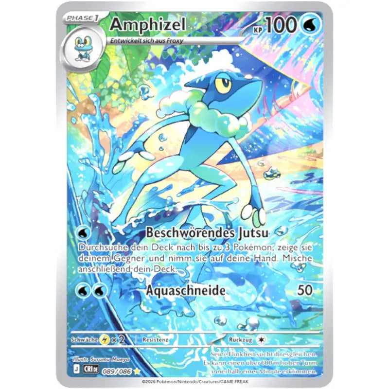 Amphizel CRI DE 089/086 Pokémon Wachsendes Chaos kaufen – TradingToys.de - 1