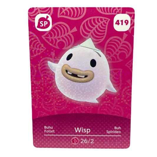 Animal Crossing Nintendo Buhu | Wisp 419 | Amiibo - 1
