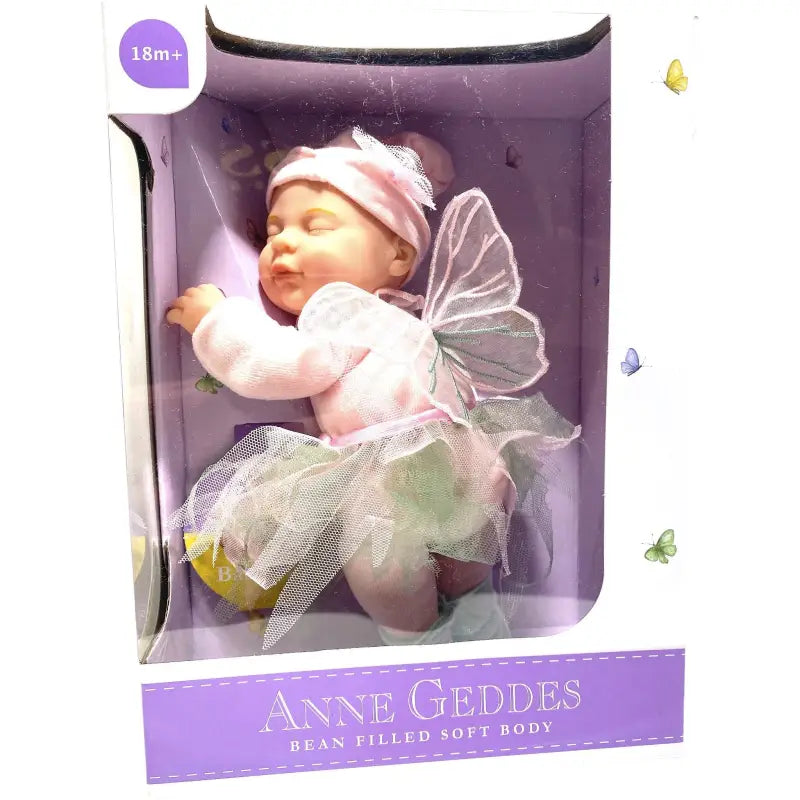 Anne Geddes Baby Feen Puppe | Bean-Filled Collection | TradingToys - 1