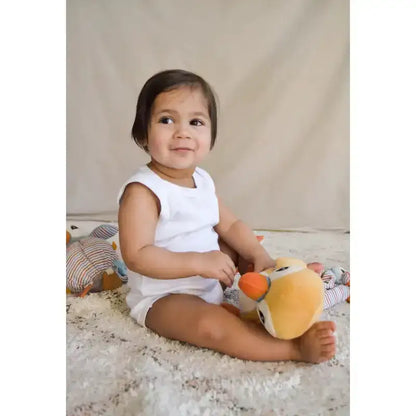 Baby Teddybär | Gelbes Kuscheltier | TradingToys - 3