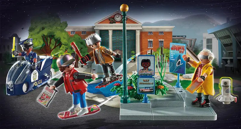 Back to the Future Part II Verfolgung Hoverboard - 2