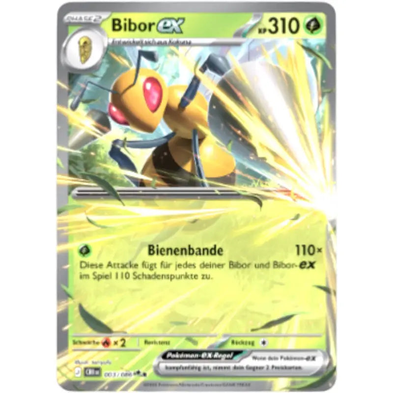 Bibor-ex CRI DE 003/086 Double Rare Pokémon Wachsendes Chaos kaufen - 1