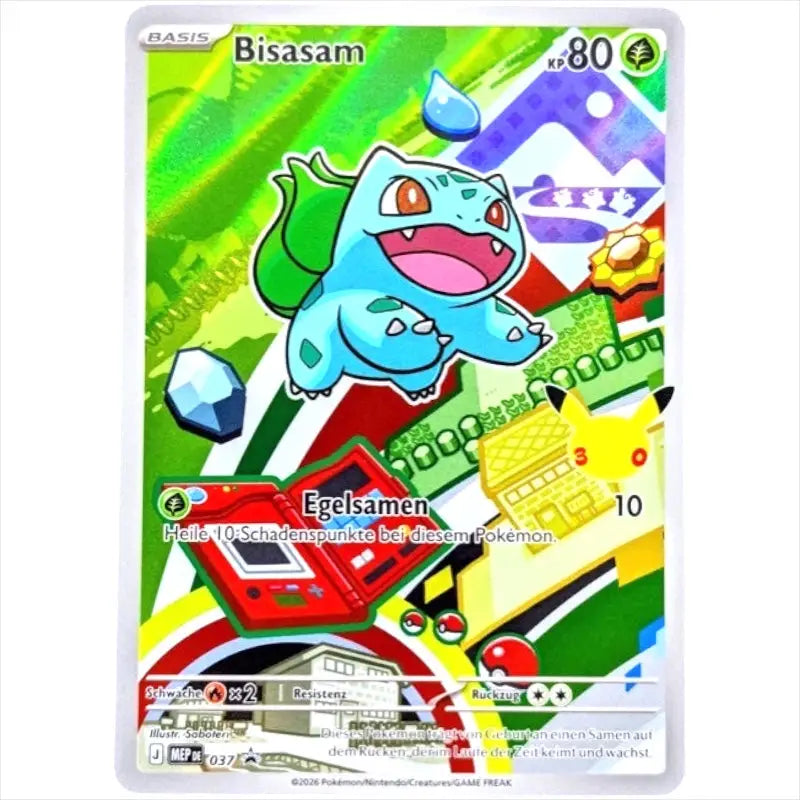 Bisasam MEP DE 037 Blackstar Promo 30 Jahre Pokémon kaufen - 1