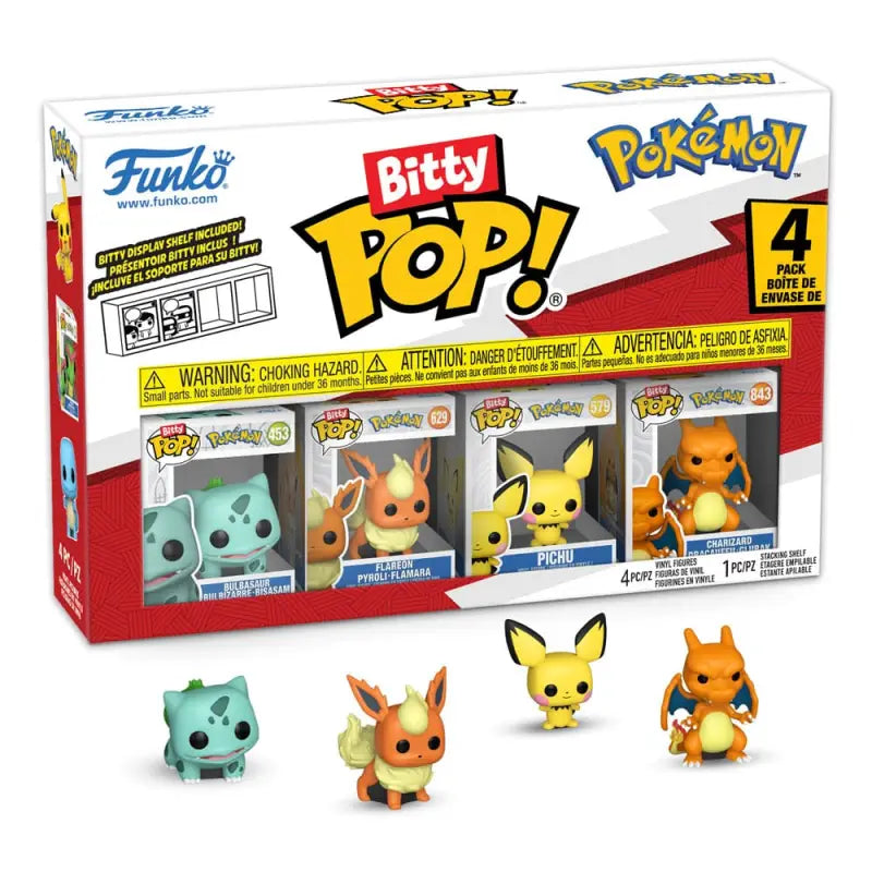 Bitty Pop Pokémon Serie 3 4er Pack Spielzeug kaufen - 1