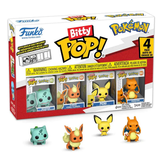 Bitty Pop Pokémon Serie 3 4er Pack Spielzeug kaufen - 1