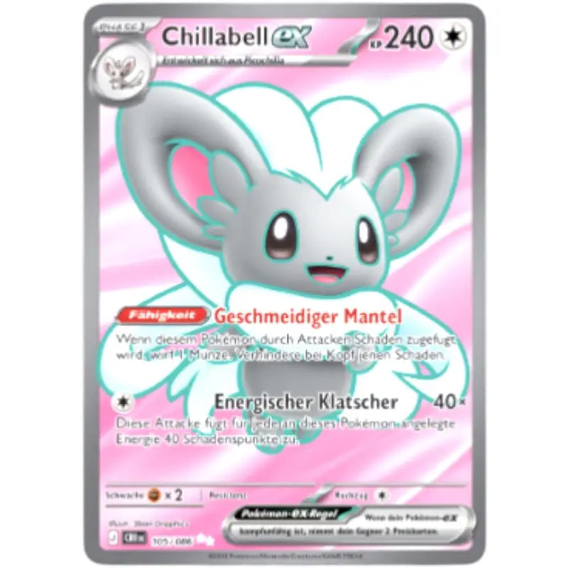 Chillabell-ex CRI DE 105/086 Pokémon Wachsendes Chaos kaufen - 1