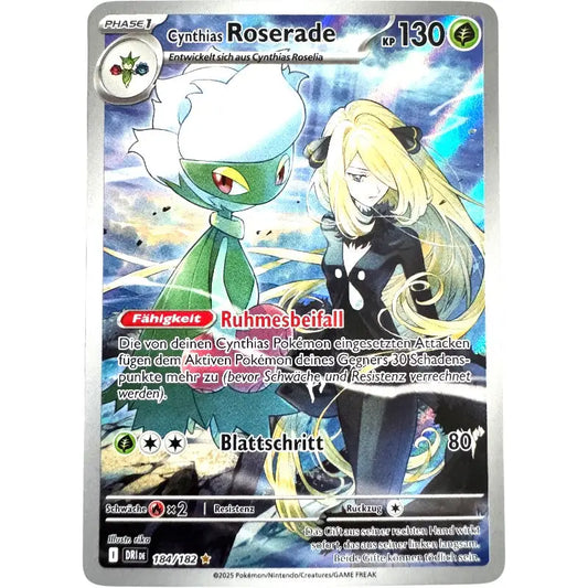 Cynthias Roserade 184/182 - Ewige Rivalen - Pokemon Karte - 1