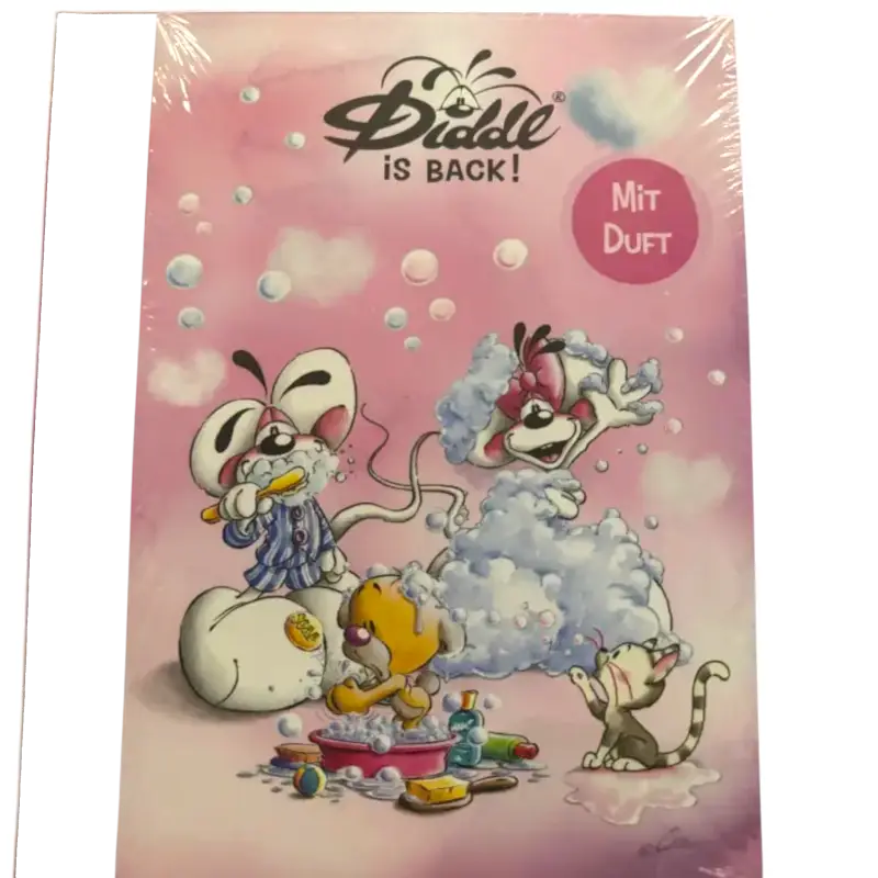 Diddl Block A5 mit Duft – Waschtag | TradingToys - 1