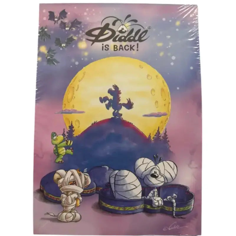 Diddl Block A5 Mond & Mumien – Halloween | TradingToys - 1
