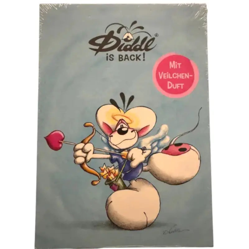 Diddl Block A6 Veilchenduft – Amor-Motiv | TradingToys - 1