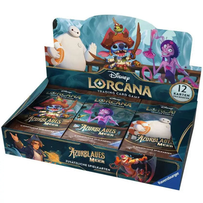 🌊 Disney Lorcana: Azurblaues Meer Display (24 Packs) DE - 1